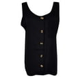 thumbnail image 4 of Fridja Blouse Sans Manches Décontractée à Col en V Boutonnée pour Femmes, 4 of 5