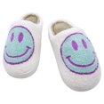 thumbnail image 6 of Smiley Face Slippers for Women Men, Anti-Slip Soft Plush Comfy Indoor Slippers, US 5-6 (37-38), 6 of 6