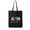 Black, variant on Aloha Beaches (cocktail) Cotton Canvas Tote Bag