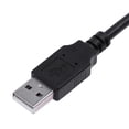 thumbnail image 4 of Puerto USB 2.0 Panel De Tablero De Instrumentos Parutomóvil Cable De Línea De Extensión De Montaje Empotrado 2 M CUTICAT Cable de extensión de montaje en blanco, 4 of 8