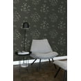 thumbnail image 3 of ESTA Home Morrible Black Floral Wallpaper, 20.5-in by 33-ft, 3 of 8