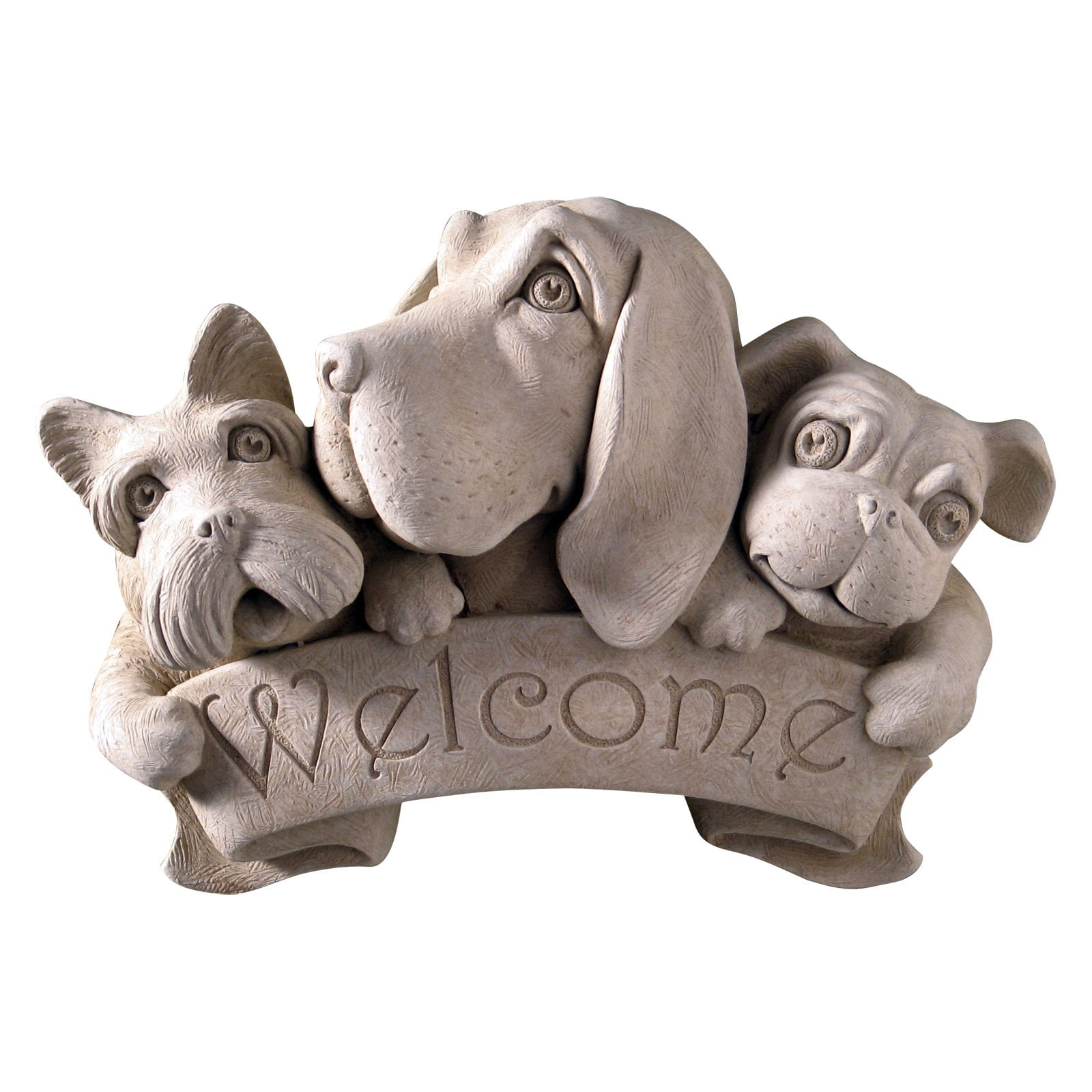 Carruth Studios Road Trip Funny Dog Lovers Stone Garden Ornament Plaque Gift 