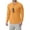 1# Saffron, variant on Men's Polo Shirt, Long Sleeve Tactical Shirts, Outdoor UPF 50  Pique Shirt, Dry Fit Lightweight Golf Shirts Dark Blue 2XL