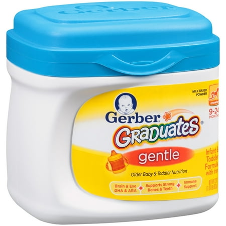 Gerber Graduates Gentle Milk-Based Formula, Powder, for Older Baby and Toddler, 22 Oz