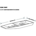 thumbnail image 4 of Goodsmann Jon Boat Covers ,Silvery gray ,water resistant, weather protection, trailerable,9921-0152-24 ( D, 18' L, 75"W ), 4 of 7