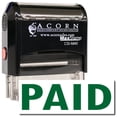 thumbnail image 1 of Large Self-Inking Paid Stamp with Brown Ink, 1 of 4