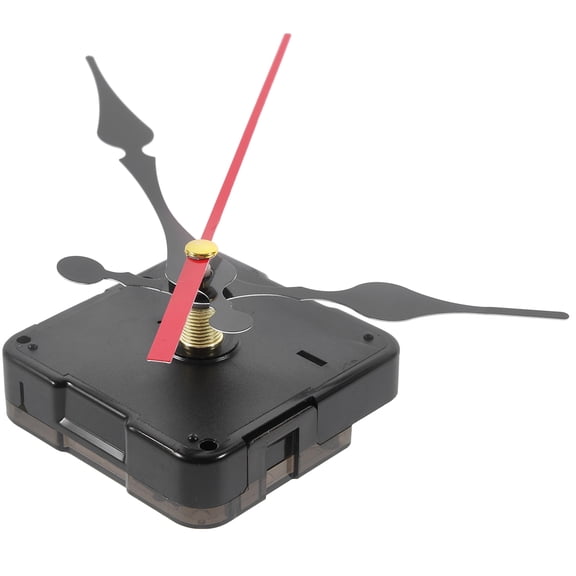 UNOMOR 1 Set Quartz Clock Motors Including Clock Parts for DIY Clock Repair Red