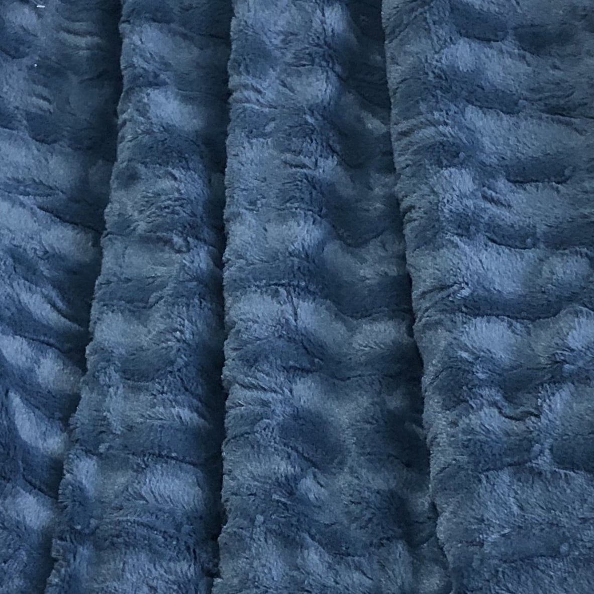 Madeline Sherpa Throw Indigo