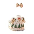 thumbnail image 3 of Aurorax Christmas Porch Goose Outfit 23"/19 inch/17in,Goose Clothes for Cement Goose Porch Goose,Winter White Funny Porch Goose Accessories for Outdoor Yard, 3 of 7