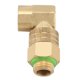 thumbnail image 2 of Conector de grifo de manguera de latón, adaptador de tubería de agua de jardín con rosca a presión, 2 of 5