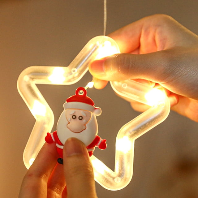 Lámpara Guirnaldas de hadas de 120LED guirnaldas centelleantes para el hogar dormitorio árbol decoración de cumpleaños JShteea Para estrenar