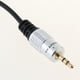 thumbnail image 4 of Cable de adaptador auxiliar de audio Cable de cable - Hembra de 6,35 mm a 3,5 mm Convertidor de conector de auriculares macho - 5.90 pies Sunnimix 3 cable de audio hembra de 5 mm, 4 of 8