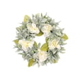 thumbnail image 4 of Guirnalda artificial guirnalda decoración floral falsa corona de puerta de entrada 18 "x 18" para la fiesta de celebración de de verano, 4 of 9