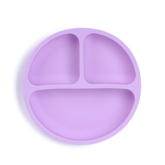 Platos para niños Tazón de silicona con ventosa para bebé Plato con cara sonriente Juego de vajilla para bebé con cara sonriente Plato para niños