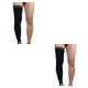 thumbnail image 1 of Sonducket Mangas de compresión de recuperación para piernas, fútbol, ciclismo, pierna elástica, Protector de rodilla, medias de Negro luz M 520mm 2Conjunto, 1 of 5