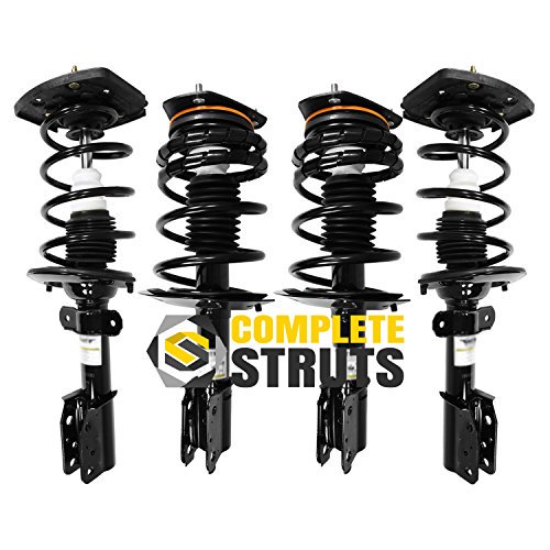 COMPLETESTRUTS - Front & Rear Complete Strut Assemblies with Coil Springs Replacement for 2000-2007 Chevrolet Monte Carlo - Set of 4