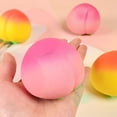 thumbnail image 6 of 3*3In Squeezy Peach - Squishy for Adults, Slow Rebound Sensory Fidget for Desk Relaxation, Anxiety Management for Professionals,18+ Only, 6 of 9