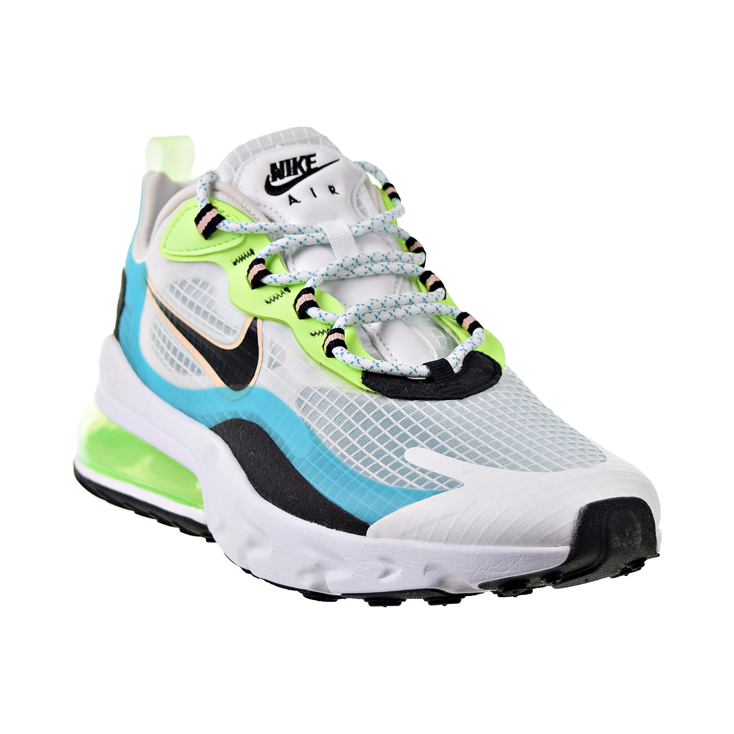 Nike Air Max 270 React SE Men's Shoes Oracle Aqua-Black-Ghost Green ct1265-300 - image 2 of 6