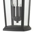 thumbnail image 4 of 3 Light Large Outdoor Hanging Lantern in Traditional Style 10 inches Wide By 19.25 inches High-Oil Rubbed Bronze Finish-Incandescent Lamping Type, 4 of 7
