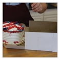 thumbnail image 3 of SCT 1521 7 in. x 7 in. x 4 in. Paper Standard Bakery Boxes - White (250/Carton), 3 of 4