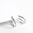 thumbnail image 6 of QIQUWOHUL S925 Silve Double Nose Hoop Ring For Piercing Nose Hoop, Nose Ring Hoop For Women, Spiral Nose Hoop For Girls, Nostril Piercing Jewelry, 6 of 9