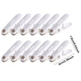 thumbnail image 2 of 12 Pcs Plastic Clothes Pins, Heavy Duty Clothespins for Laundry, 2.36 Inch Clothesline Clips Clothes Pegs with No Trace Design, Windproof Clothes Clips for Hanging Clothes, Socks, Towel, Snack, 2 of 6