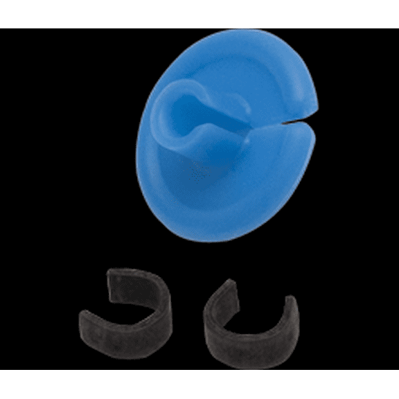 October Mountain Bow Accessories 60773 String Love 2.0 Kisser Button 9/16" Blue