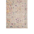thumbnail image 3 of 7' x 9' Yellow and Ivory Oriental Power Loom Distressed Area Rug, 3 of 5