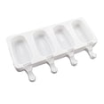 thumbnail image 3 of Moldes para paletas de silicona congeladas QUANZHOUTIANDI 1 pieza Blanco, 3 of 4