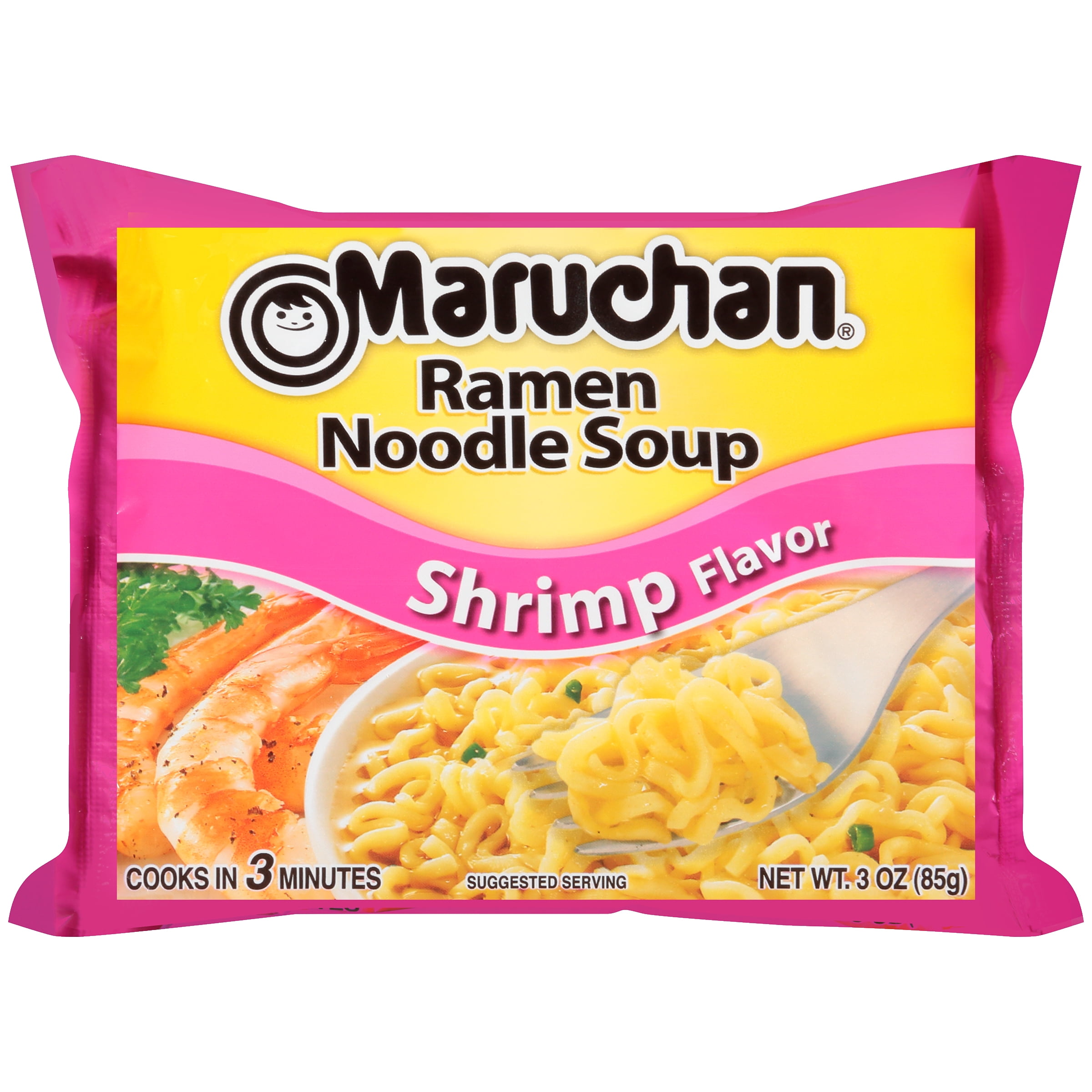 Maruchan Ramen, Shrimp Flavor, 3 oz, 24 Ct