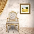 thumbnail image 3 of Borges, Victoria 12x12 Gold Ornate Wood Framed with Double Matting Museum Art Print Titled - Golden Country I, 3 of 4