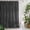 Jet black, variant on Dark Blue Shower Curtain - Water Repellent Fabric Shower Curtains Washable, Modern Minimalist Solid Color Decorative Polyester Cloth Bathroom Curtains Modern Bath Decor 72"x72"