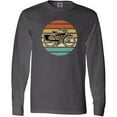 thumbnail image 3 of Inktastic Cycling Vintage Bicycle for Cyclist Long Sleeve T-Shirt, 3 of 5