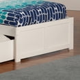 thumbnail image 3 of Concord Twin XL Flat Panel Footboard w/ 2 Urban Bed Drawers White, 3 of 7
