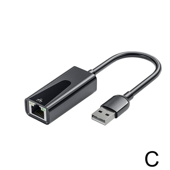 USB C to Ethernet Adapter Type-C 3.0 to RJ45 Network LAN 100/100 Gigabit V8M6