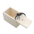 thumbnail image 4 of spider in the box spider wooden box trick prank, 4 of 5