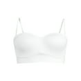 thumbnail image 6 of No Boundaries Juniors Seamless Wireless Bandeau Bra, 6 of 7