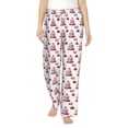 thumbnail image 2 of Picia Strawberry Blueberry Cream Cake Womens Soft Woven Cotton Elastic Waistband Sleep Pajama Pant Lounge Sleep Pant With Pockets And Drawstring-Small, 2 of 9