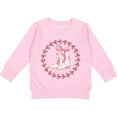 thumbnail image 2 of Inktastic Cowgirl Boots Western Wreath Toddler Sweatshirt, 2 of 4