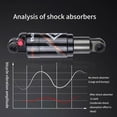 thumbnail image 6 of Mountain Bike Air Shock Absorbers Bike Rear Shock Folding Bike Shock Absorbers Folding Bicycles Rear Shock Easy to Use, 6 of 8