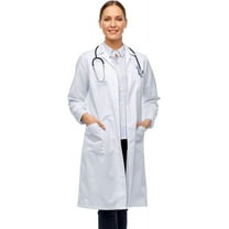 Magnus Care Professional Lab Coat White Long Coat for Doctors & Nurses, XL