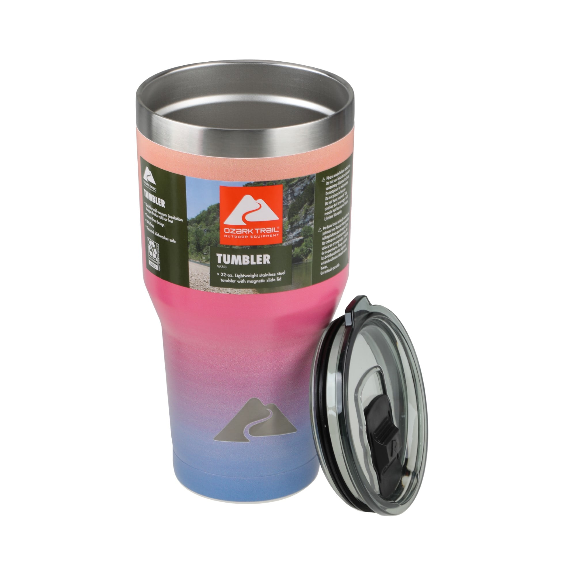 Ozark Trail 32 oz Vacuum Insulated Stainless Steel Tumbler-Gradient