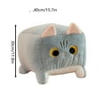 thumbnail image 2 of 2026 New Cat Plush Toys, Stuffed Animals Toys Cat Soft Pillow Toys, 7.86" Anime Movie Peripheral and Gift Dolls, Best Birthday Gifts for Holiday Xmas Easter for Friend and Family (11.82", Brown), 2 of 5