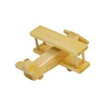 thumbnail image 6 of AmishToyBox.com Wooden Airplane Toddler Toy, Kid Safe Finish Red Stain, 6 of 6