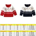 thumbnail image 7 of Newborn Baby Girls Boys Ugly Christmas Sweater Knit Oversized Sweaters Sweatshirt Outfits for Kids Infant, 7 of 7