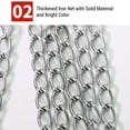 thumbnail image 4 of Heavy Duty Basketball Chain Net Replacement Galvanized Iron Basket Net, 4 of 8