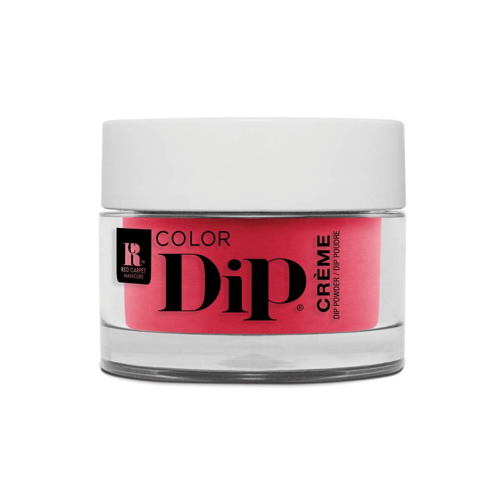 Red Carpet Manicure Color Dip Nail Dip Powder, Seductive Star Red Creme 0.3  oz - Walmart.com