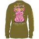 thumbnail image 2 of Camiseta de manga larga Simply Southern Chin Up Buttercup Verde Guacamole Talla Unisex, 2 of 3