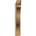 thumbnail image 2 of Ekena Millwork 6"W x 36"D x 36"H Funston Rough Sawn Craftsman Outlooker, Western Red Cedar, 2 of 4