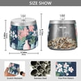 thumbnail image 2 of Yayeee Ashtray with Lid for Cigarette Smokeless Stainless Steel Home Ash Holder, Pink Flowers, 2 of 7
